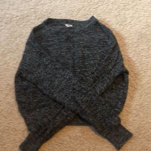 garage cropped sweatshirt